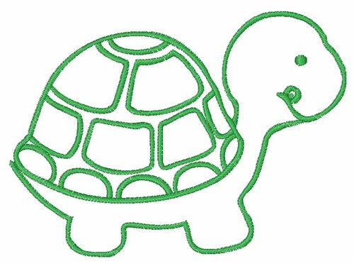 500x375 The Best Turtle Outline Ideas Turtle Pattern