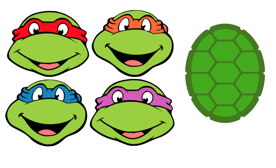 929x567 Ninja Turtle Shell Clip Art