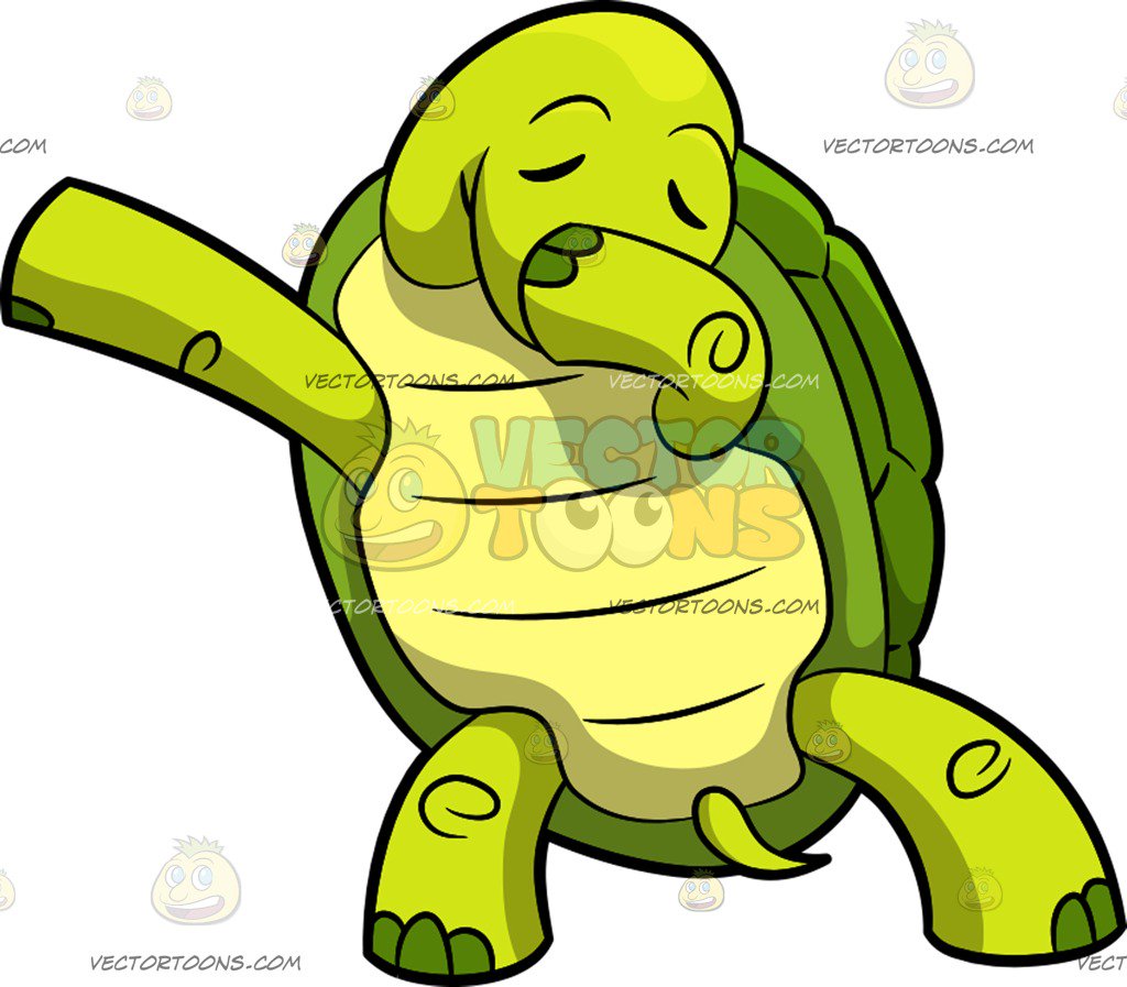 1024x897 Dabbing Turtle Cartoon Clipart