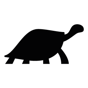 283x283 Turtle Silhouette Silhouette Of Turtle