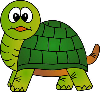 411x379 Cute Turtle Clip Art Free Clipart Images