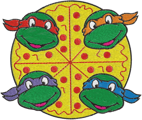 491x415 Free Ninja Turtle Clipart
