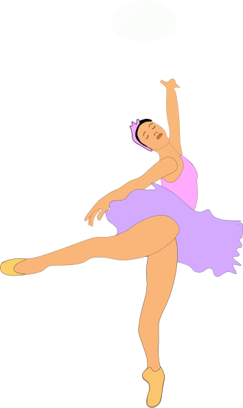 354x594 Ballerina Clip Art