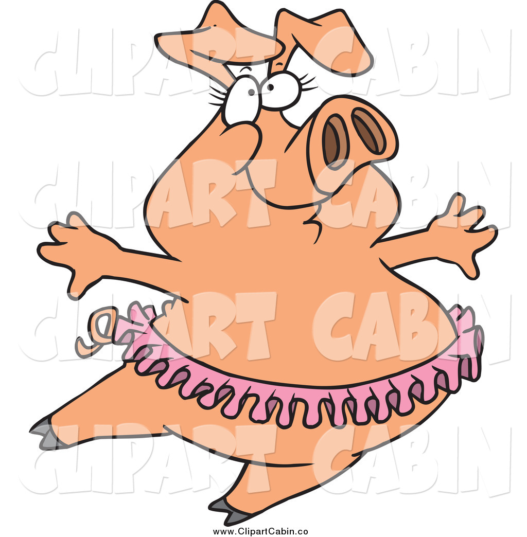 1024x1044 Pig In A Tutu Clipart
