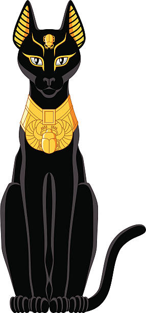 286x612 Egyptian Cat Clipart
