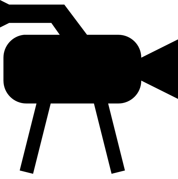 594x599 Tv Camera Icon Clip Art