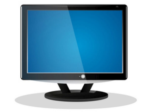 600x455 Flat Screen Television Clip Art Clipartfest 2