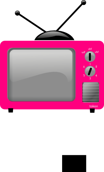 360x592 Old Tv Clipart