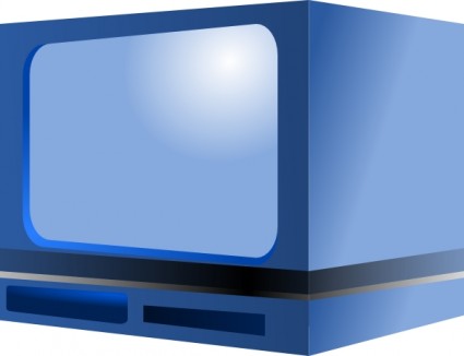 425x326 Tv Clipart Rectangle
