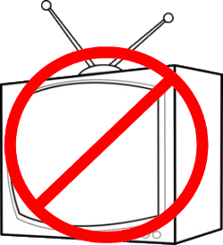 250x275 Show Clipart Tv Set