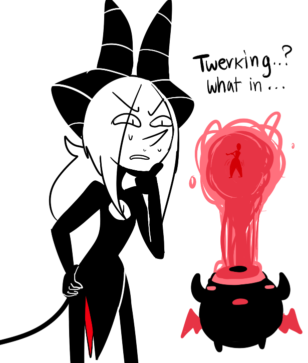 615x725 Twerking By Cruxia