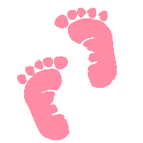 202x202 Baby Feet Clip Art