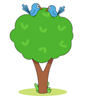178x195 Twin Trees Clip Art Cliparts