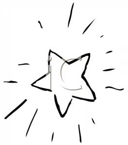 264x300 Art Image Black And White Star Outline
