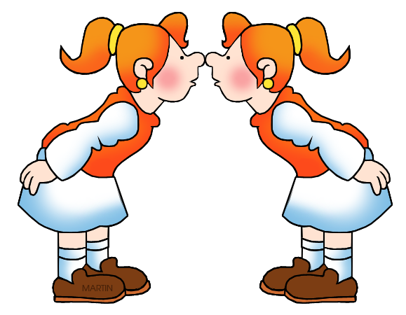 579x450 Family And Friends Clip Art By Phillip Martin, Twins