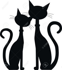 236x267 Vectors Of Two In Love Cats And Big Heart Csp7567443