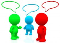 210x150 Clip Art Two People Talking Clip Art