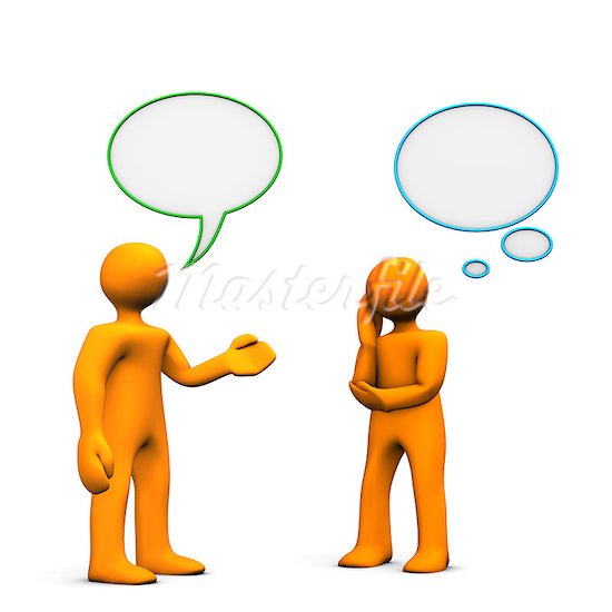 Two People Talking Clipart | Free download on ClipArtMag