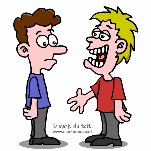 500x500 Two People Talking Clipart Cliparthut