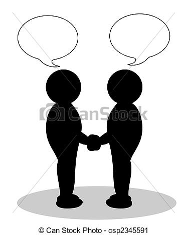 373x470 Clipart Of Two People