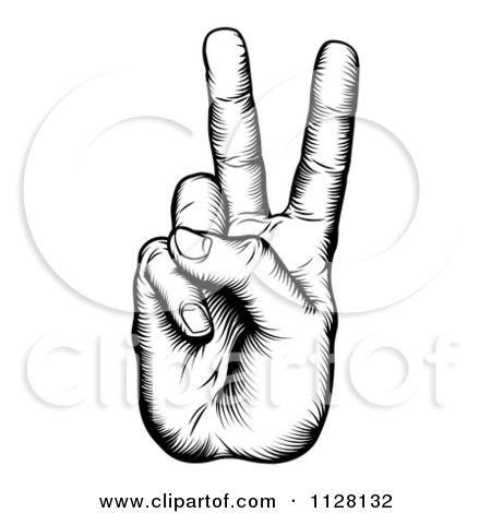 450x470 Number Two Finger Clipart