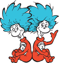 200x214 Thing One And Thing Two Dr. Seuss Wiki Fandom Powered By Wikia