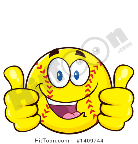 450x470 Male Softball Clipart