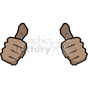 300x300 Royalty Free Two Thumbs Up This Person Image African American