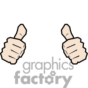 300x300 2 Thumbs Up Clipart