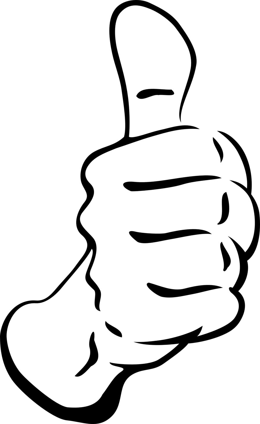 896x1460 Thumbs Up Transparent Clipart