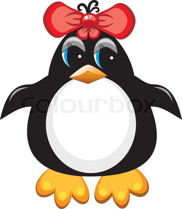 694x800 Two Cute Birds (Boy And Girl) Showing Thumbs Up And Down Stock