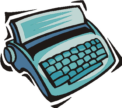416x369 Gallery For Gt Typewriter Clipart