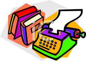 300x212 Typewriter And Two Books