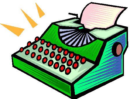 448x342 Typewriter Clipart Form Communication