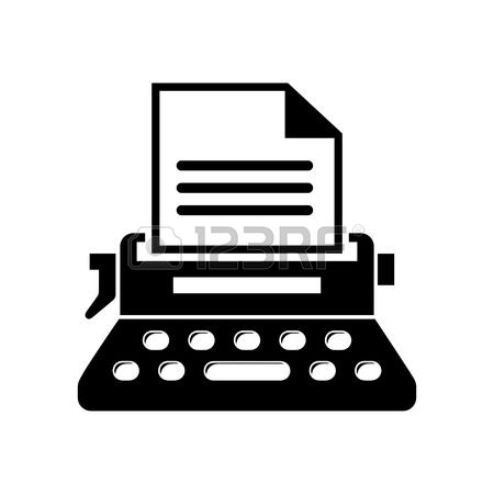 450x450 Typewriter Clipart Icon