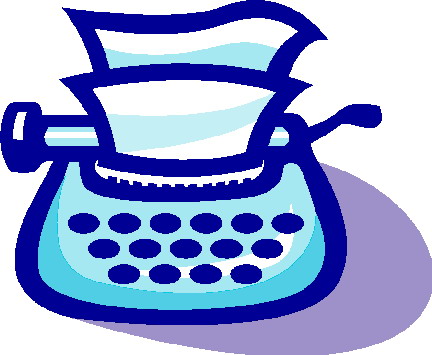 432x355 Typewriter Clipart Simple