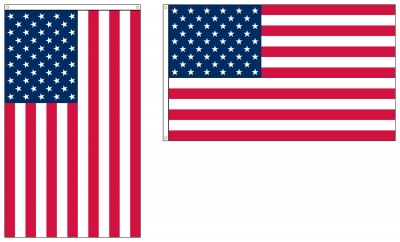 400x242 Displaying U.s. Flag Off Staff