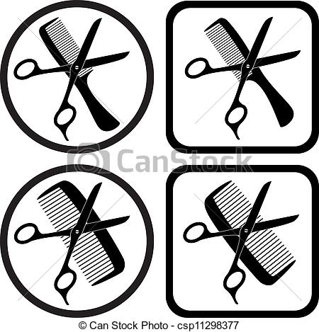 450x469 Werkzeuge Friseur Clipart Und Stock Illustrationen. 8.430