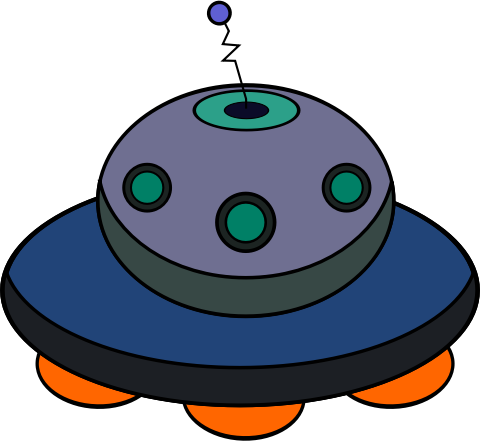 480x441 Cartoon Ufo Clip Art Cliparts
