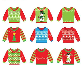 340x270 Sweaters Clip Art Etsy