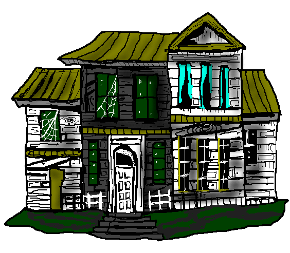 564x493 Ugly House Clipart