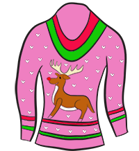 200x218 Ugly Sweater Clipart No Background