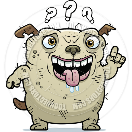 460x460 Cartoon Ugly Dog Confused By Cory Thoman Toon Vectors Eps