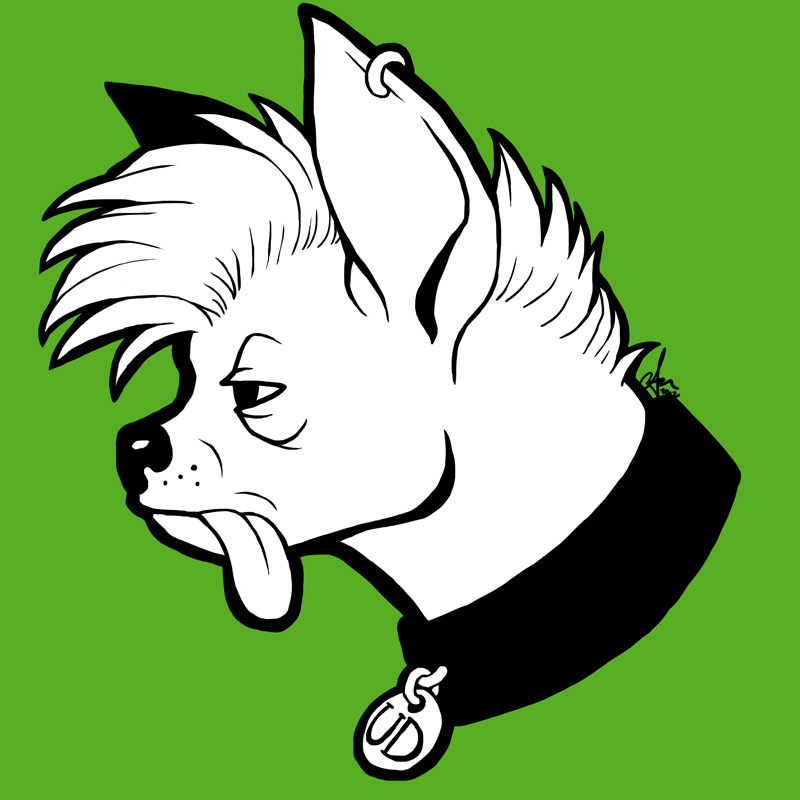 800x800 Ugly Dog Logo Weasyl