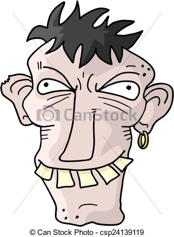 345x470 Ugly Man Clipart