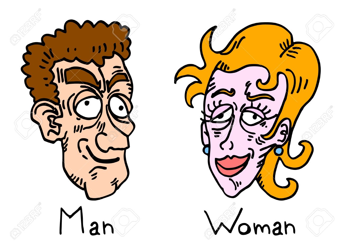 1300x950 Ugly People Clipart