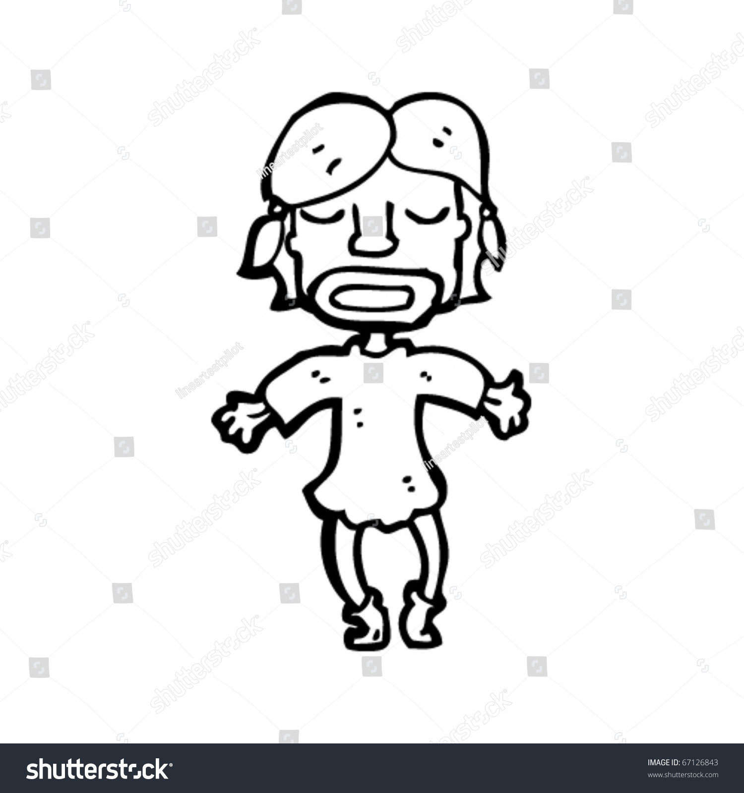 1500x1600 Ugly Girl Cartoon Group