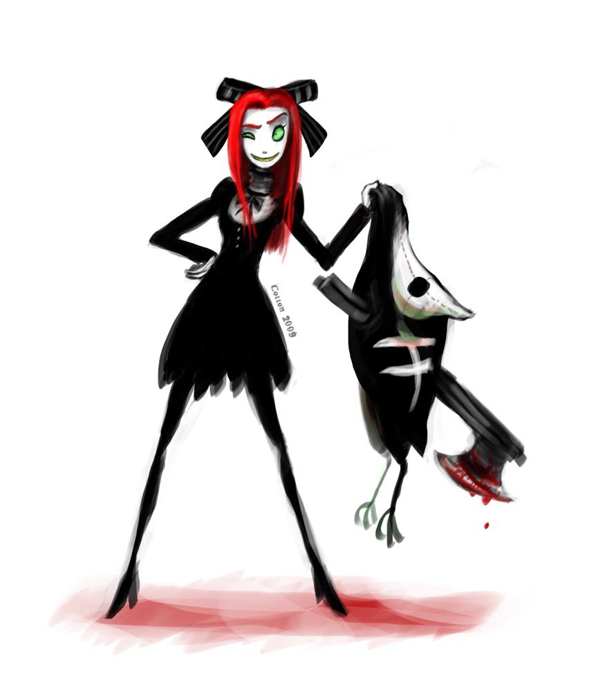 888x1000 Ugly Gothic Girl By Cottonvalent