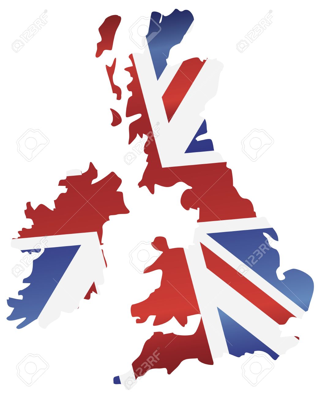 1049x1300 Blank United Kingdom Clipart Map