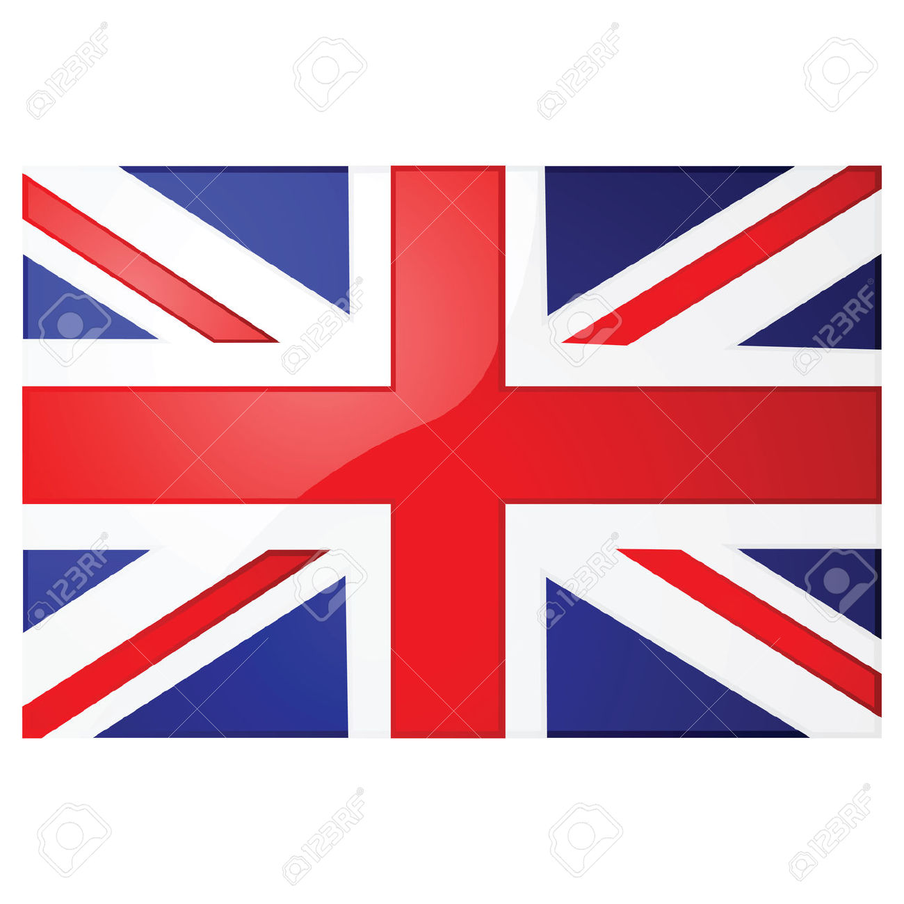 1300x1300 British Flag Clipart Pole